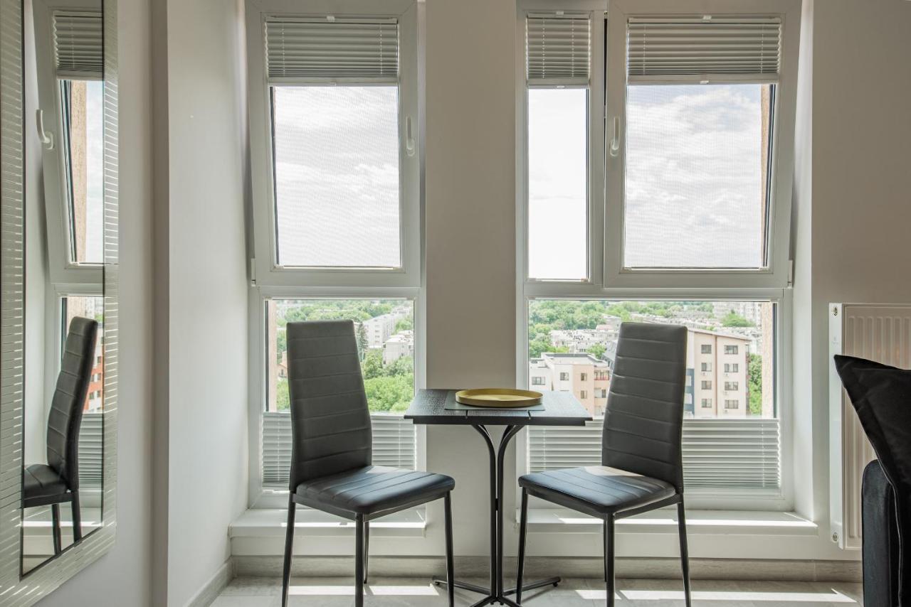 Cozy Penthousestudio Cityview W12 Bukarest Kültér fotó