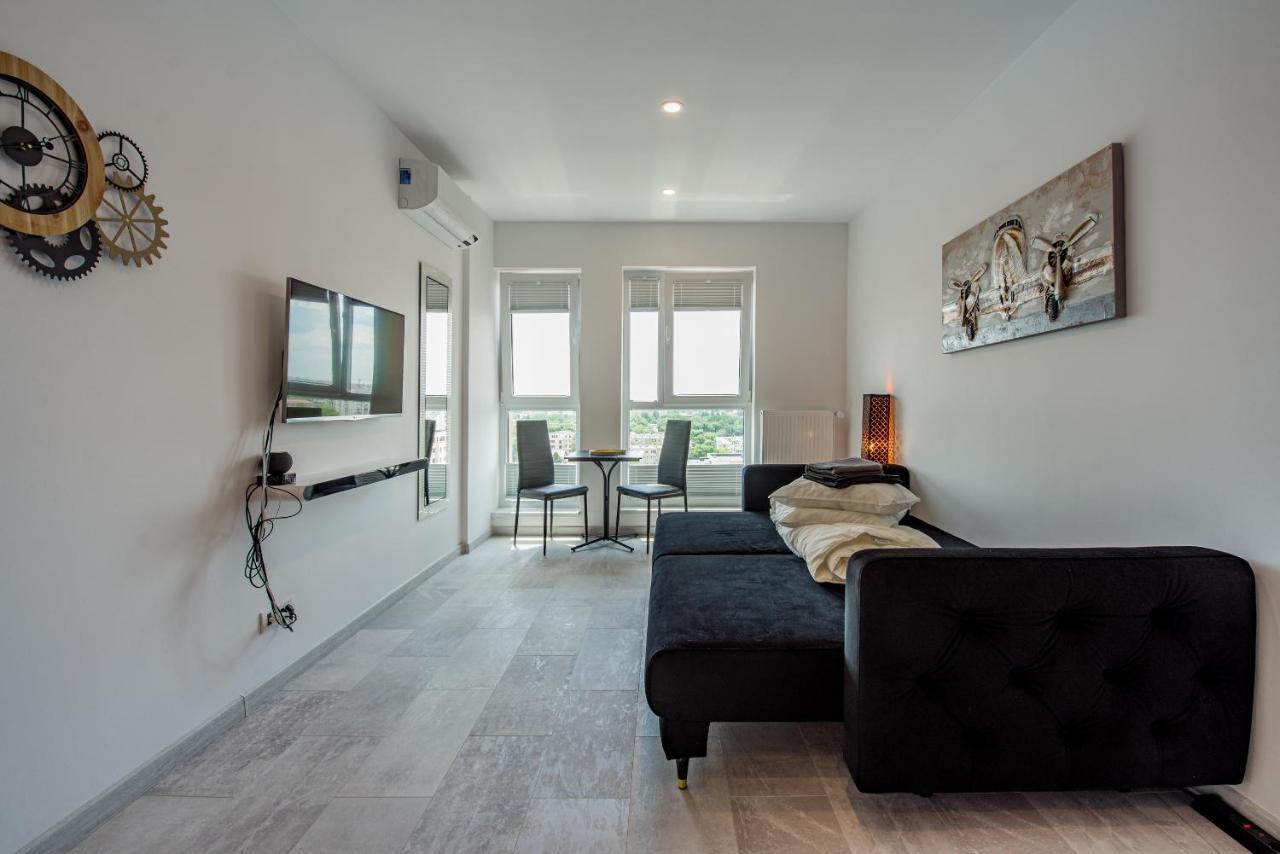 Cozy Penthousestudio Cityview W12 Bukarest Kültér fotó
